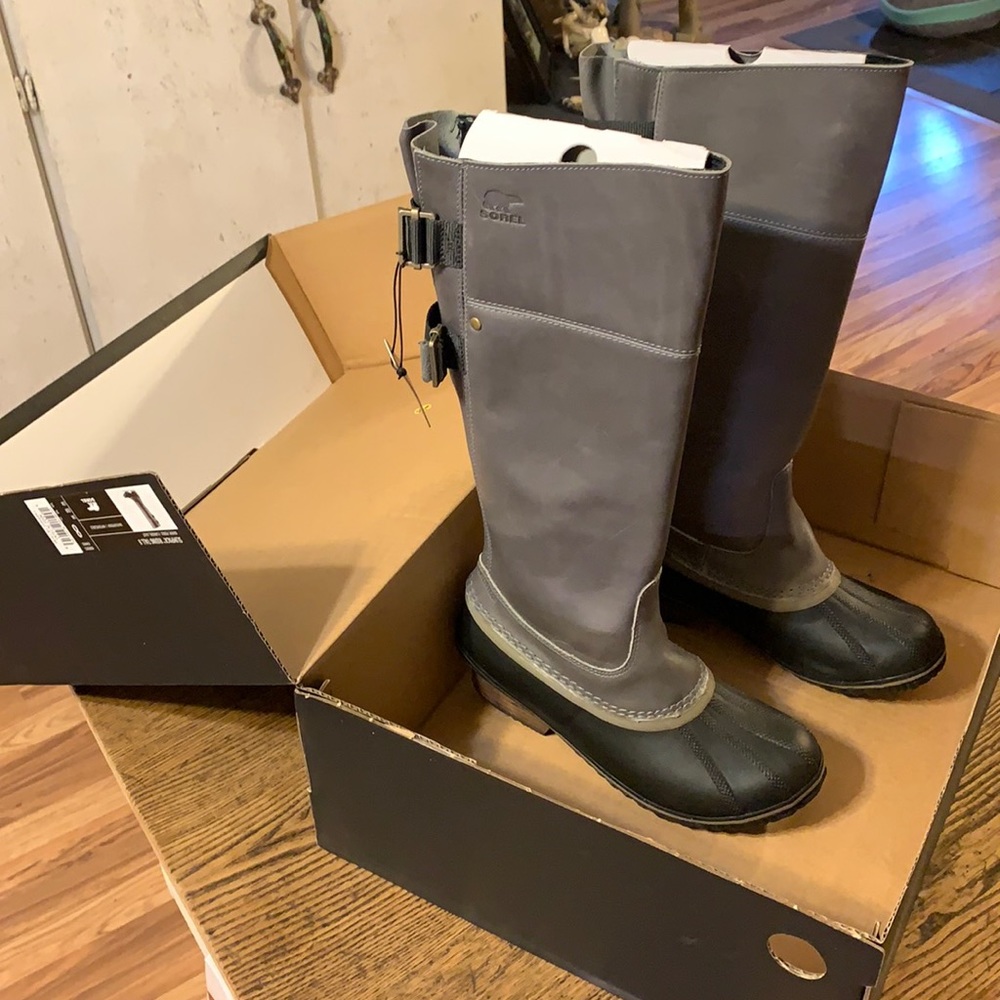 Sorel Slimpack Riding Boot Tall II women’s size 8 -NIB